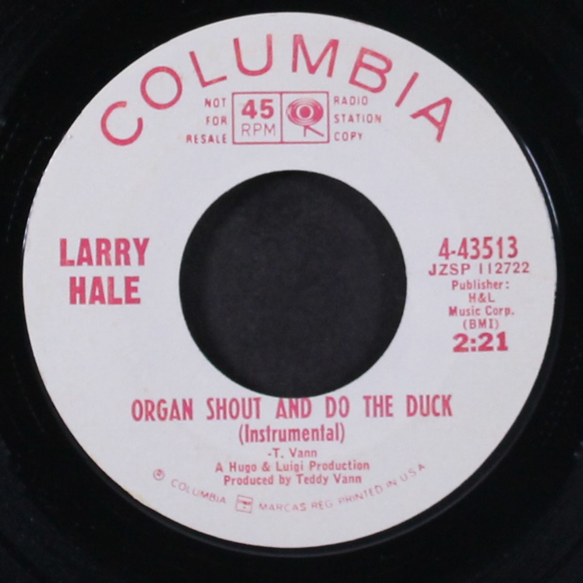 shout and do the duck / instro by LARRY HALE