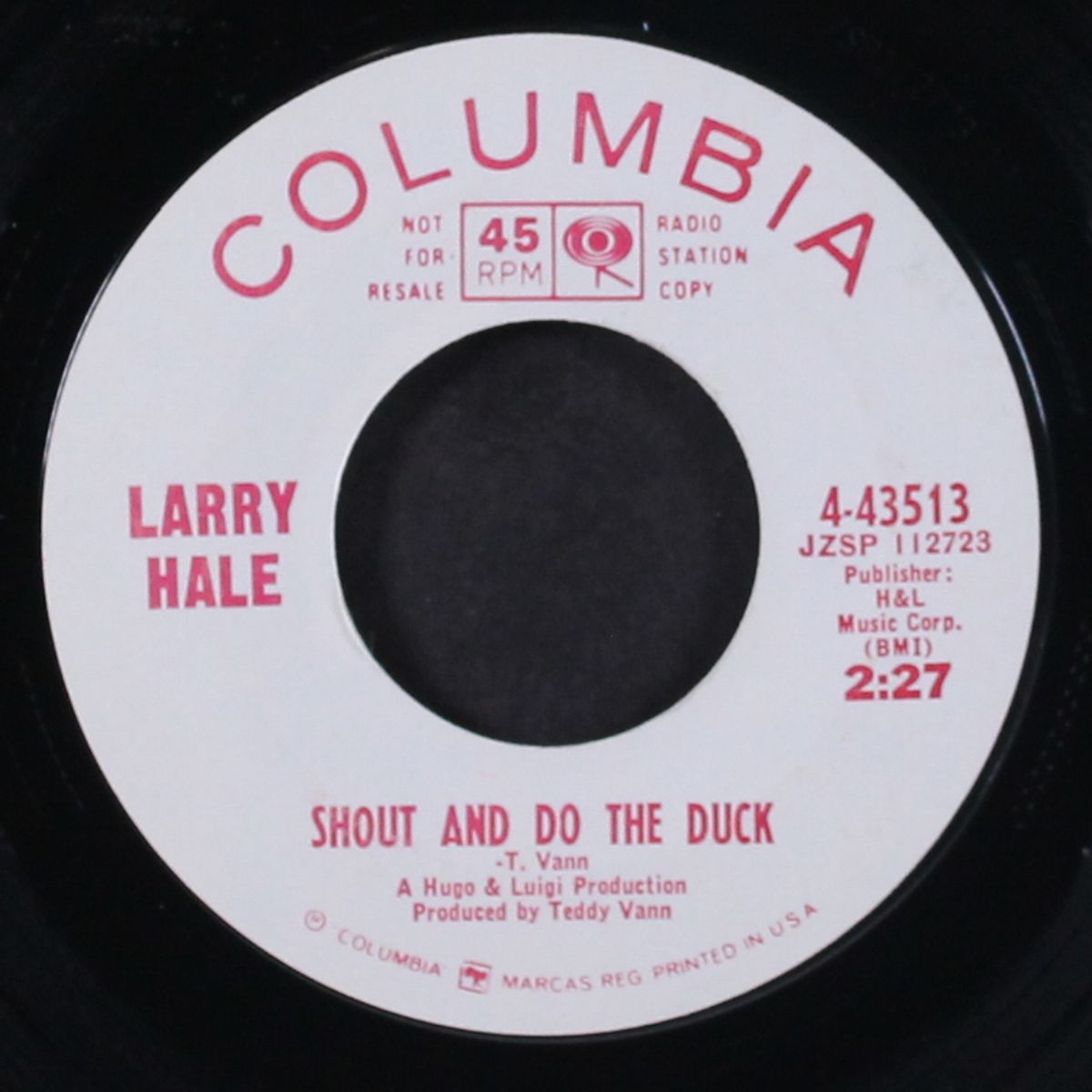 shout and do the duck / instro by LARRY HALE
