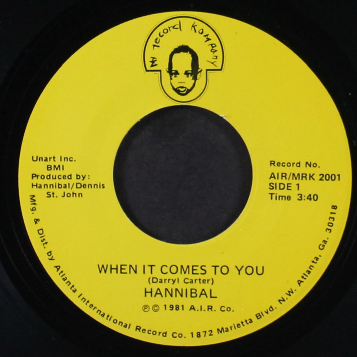 when it comes to you / hoedown by HANNIBAL
