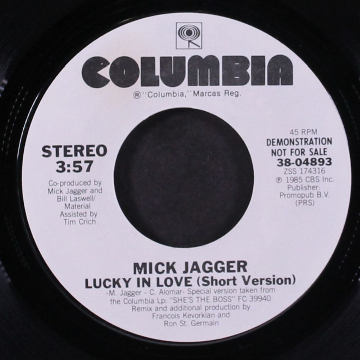 lucky in love by MICK JAGGER