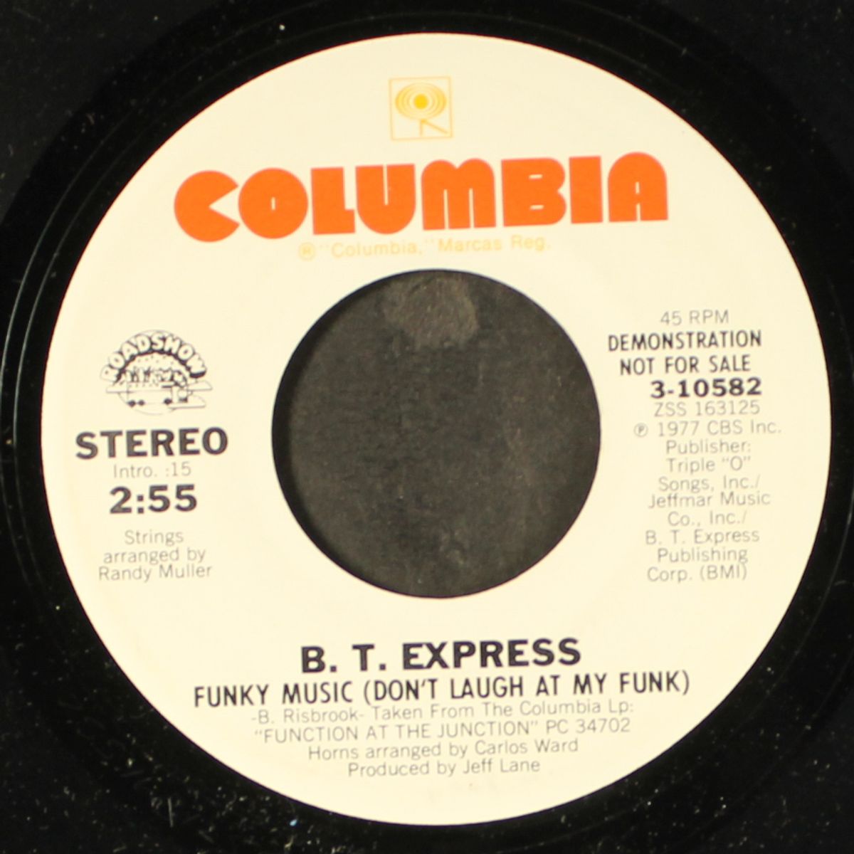 funky music (don't laugh at my funk) / mono by B.T. EXPRESS