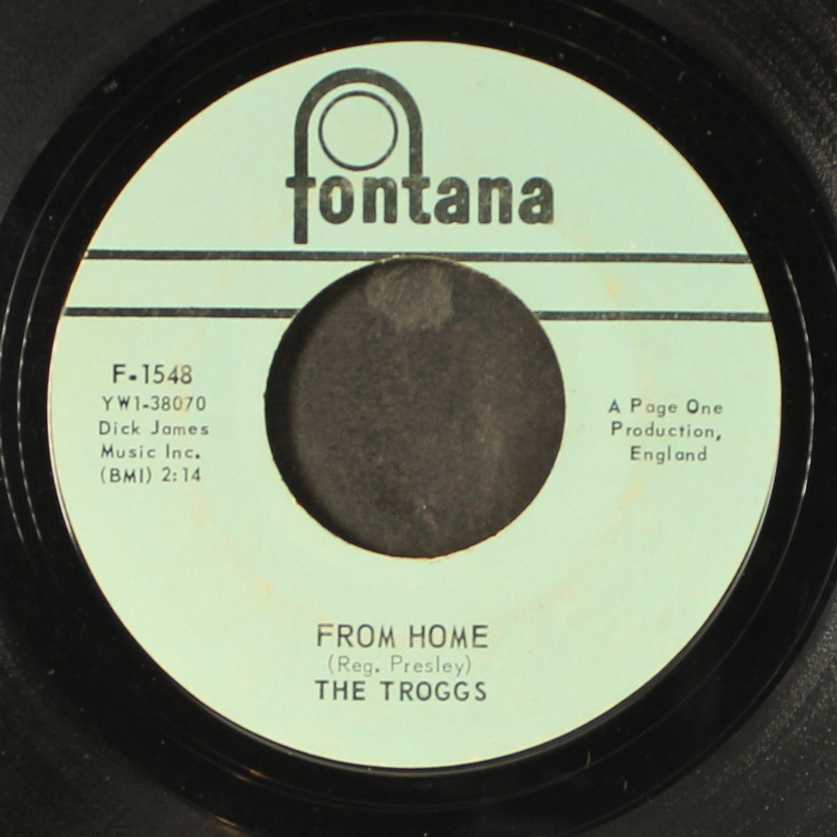 wild thing / from home by TROGGS