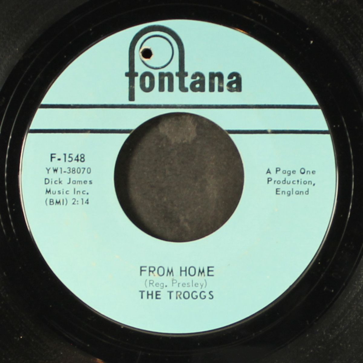 wild thing / from home by TROGGS