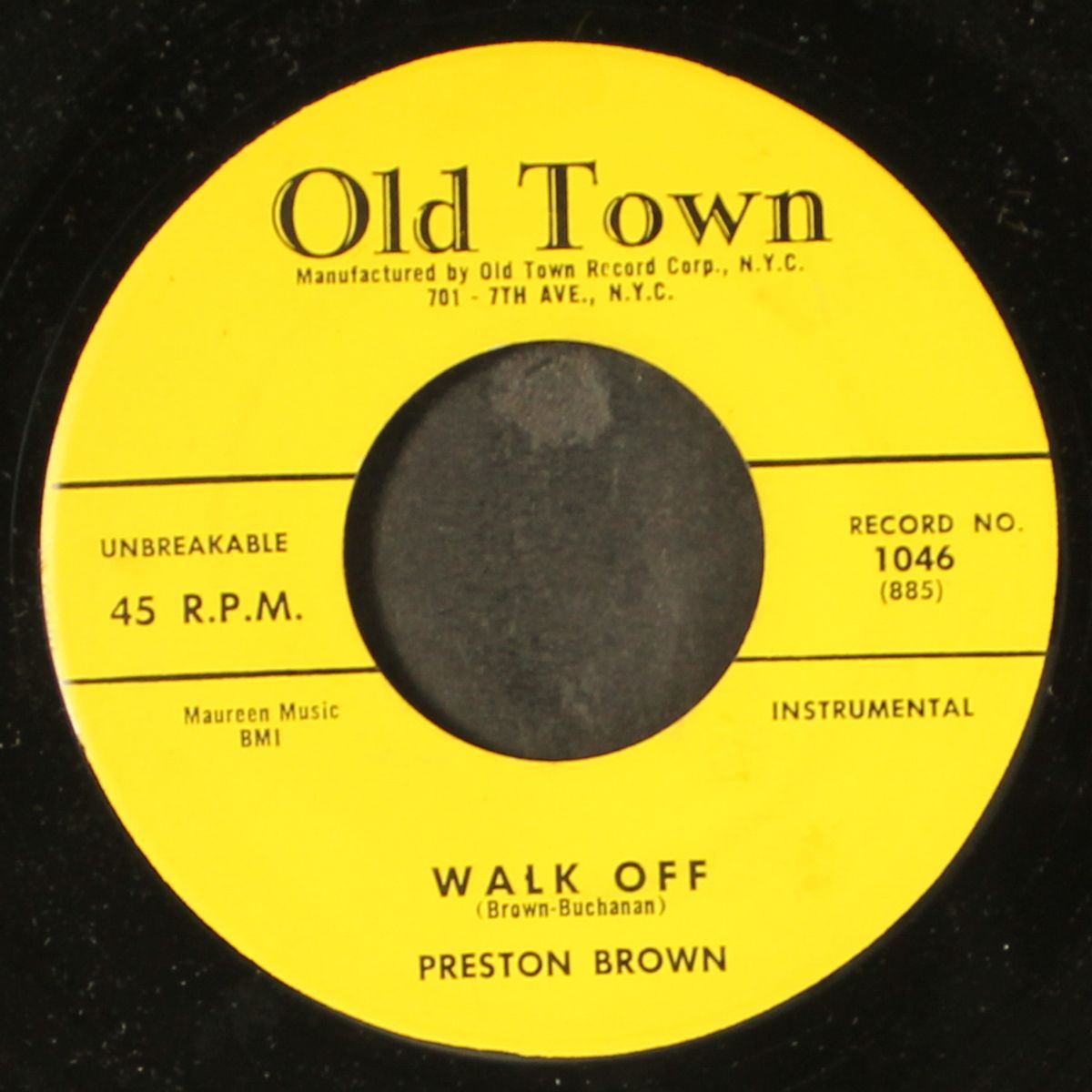 walk off / walk on by PRESTON BROWN
