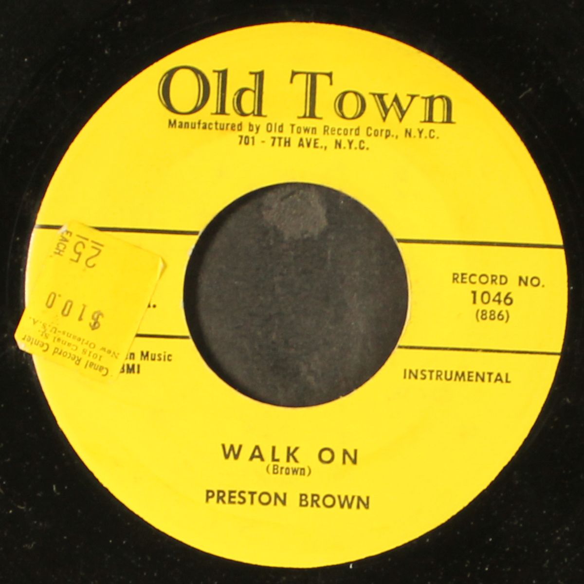 walk off / walk on by PRESTON BROWN