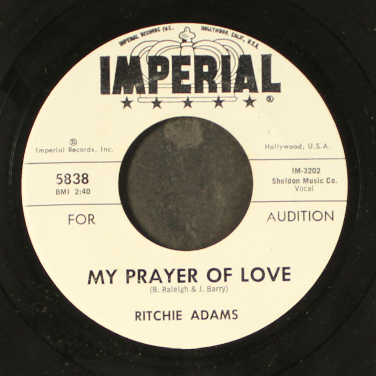 pakistan / my prayer of love by RITCHIE ADAMS