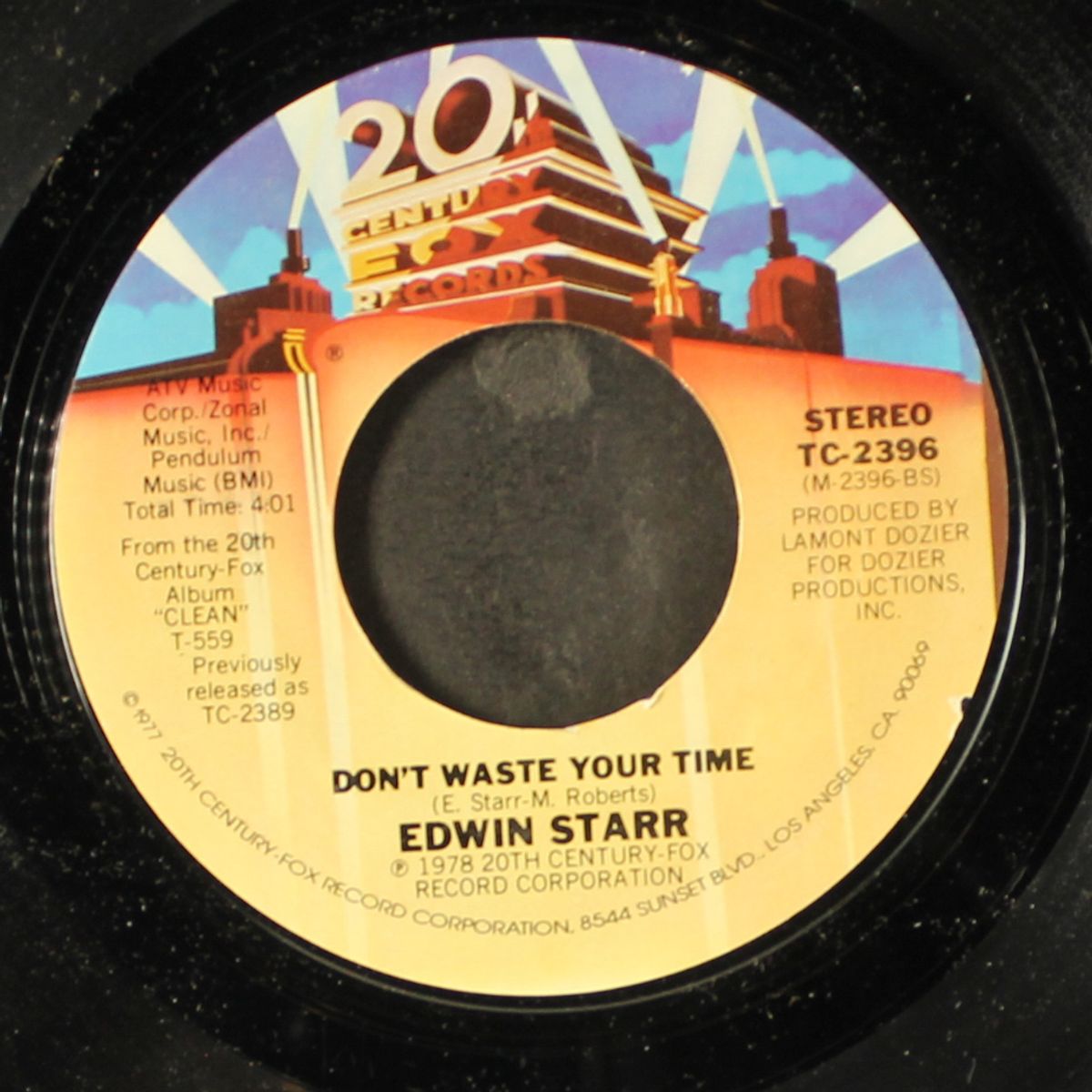 contact / don't waste your time by EDWIN STARR