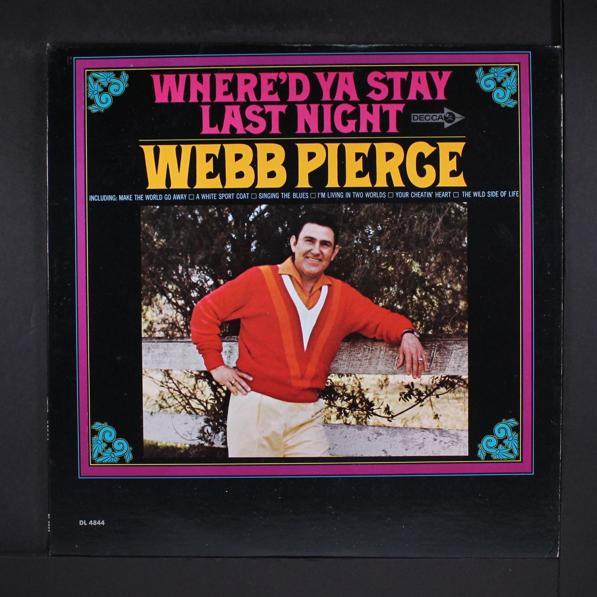 where'd ya stay last night by WEBB PIERCE