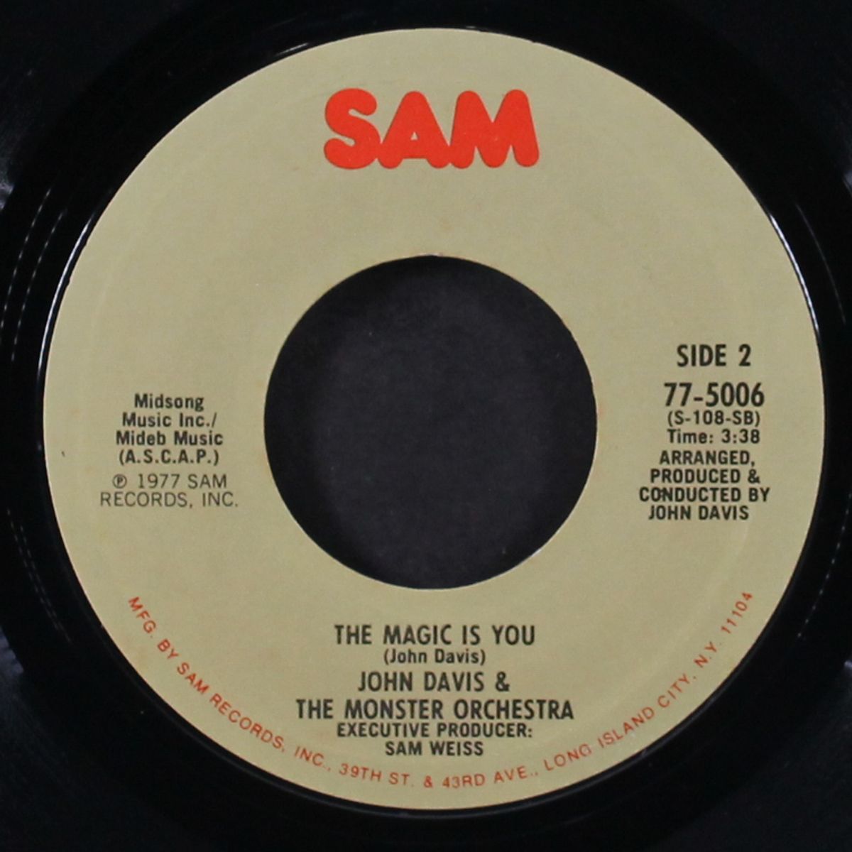 you're the one / the magic is you by JOHN DAVIS & MONSTER ORCHESTRA