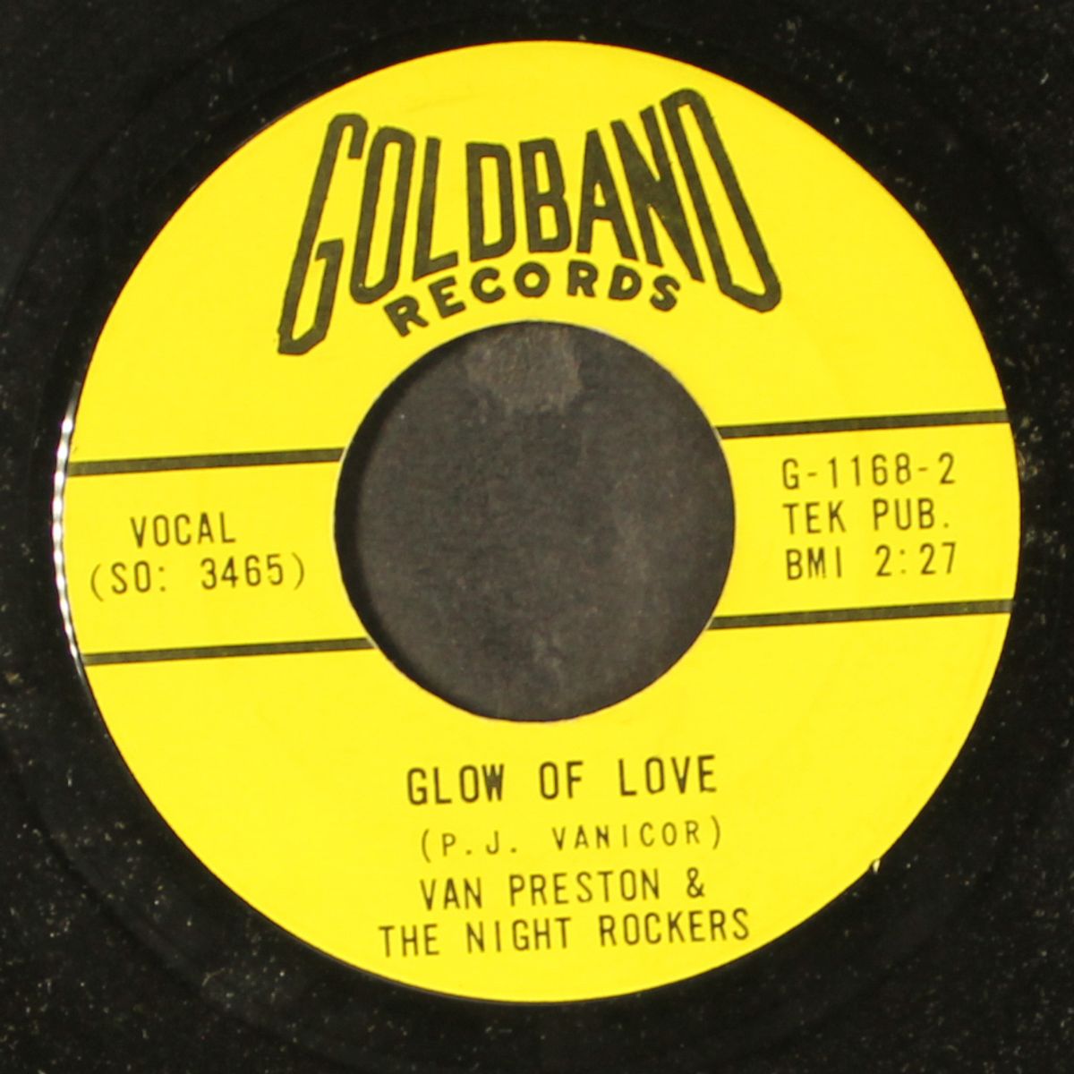 who done it / glow of love by VAN PRESTON & NIGHT ROCKER'S