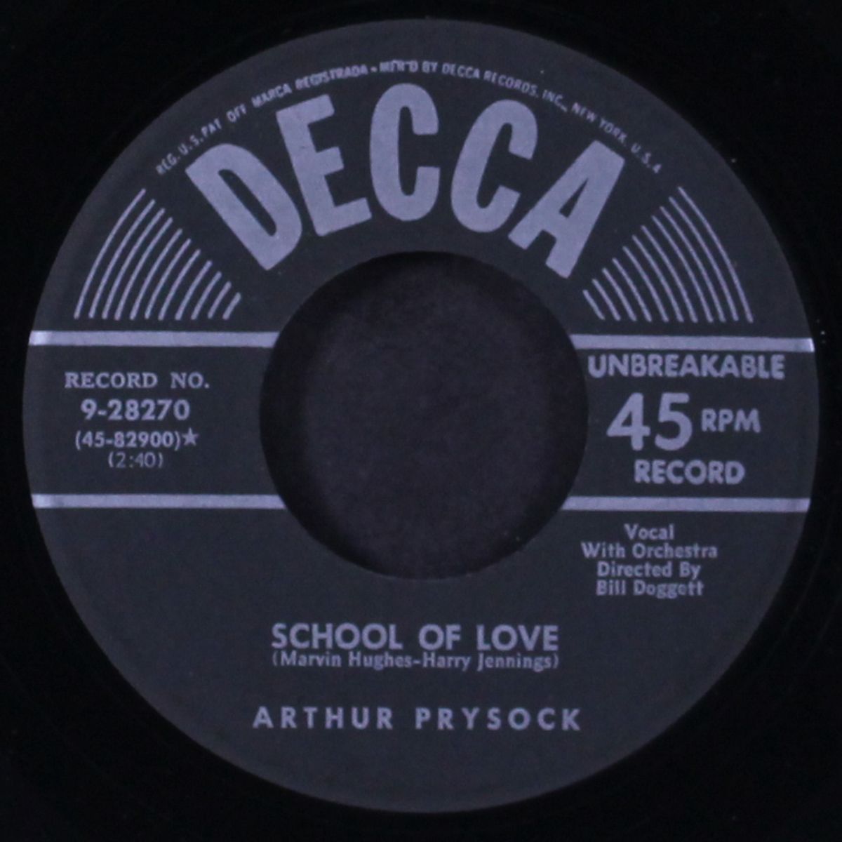 school of love / sentimental fool by ARTHUR PRYSOCK
