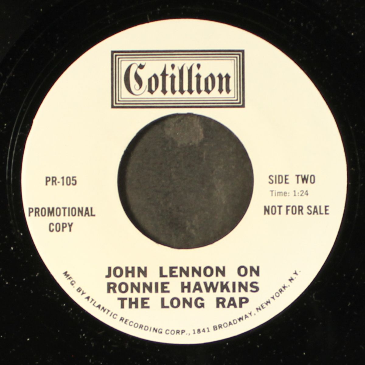 on ronnie hawkins: the short rap / long by JOHN LENNON