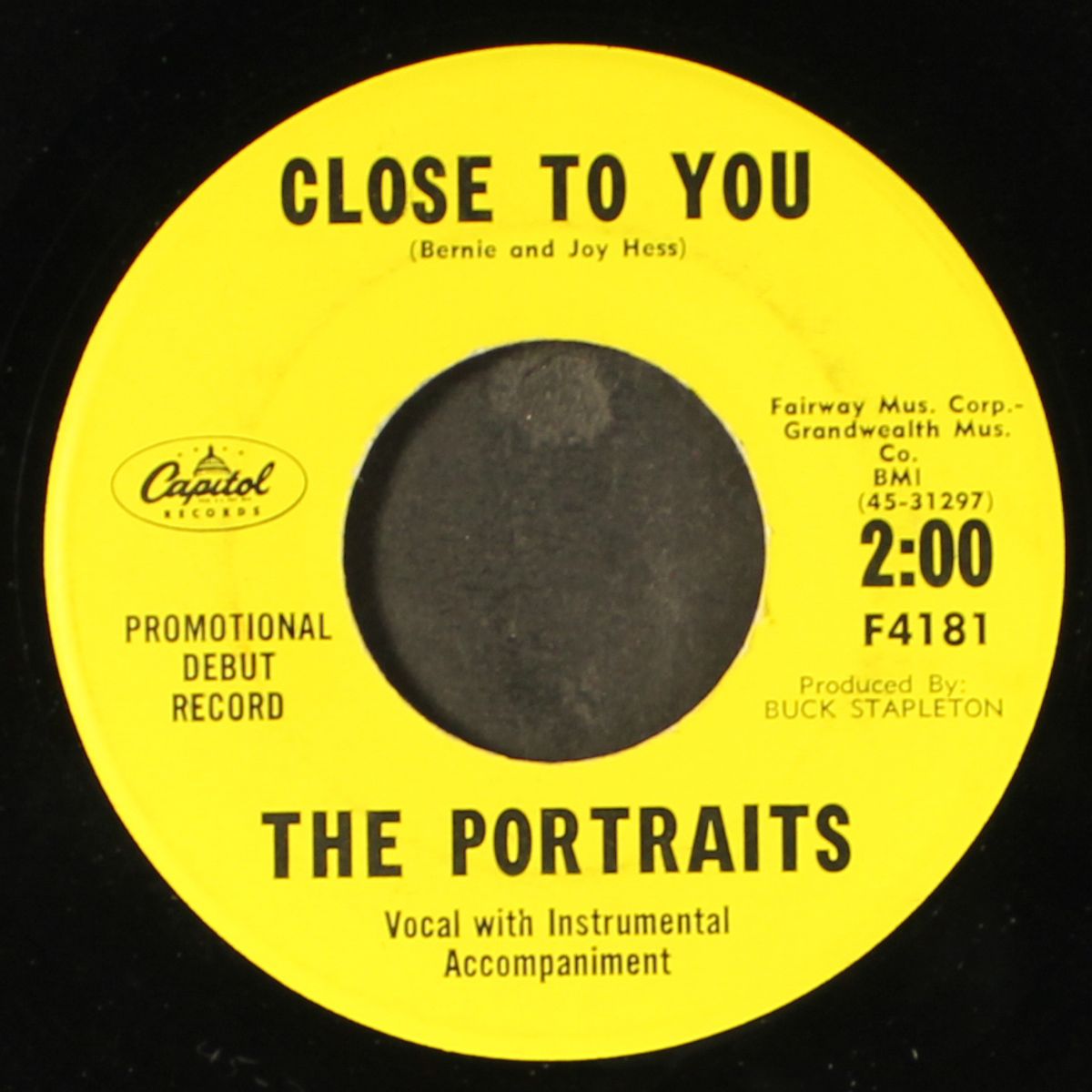 close to you / easy cash by PORTRAITS