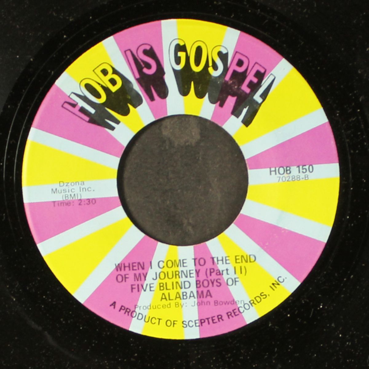 when i come to the end of my journey / part 2 by FIVE BLIND BOYS OF ALABAMA