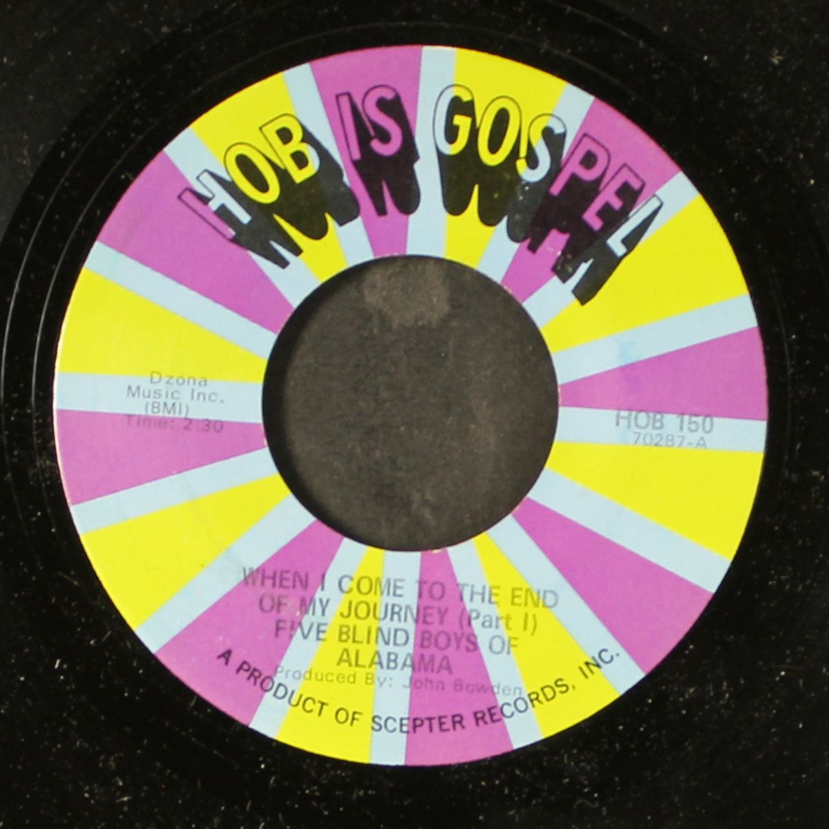 when i come to the end of my journey / part 2 by FIVE BLIND BOYS OF ALABAMA