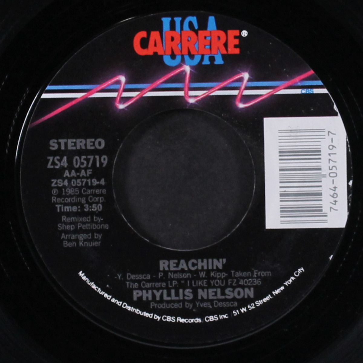 i like you / reachin' by PHYLLIS NELSON