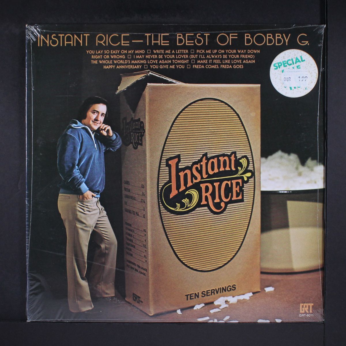 instant rice, best of by BOBBY G. RICE