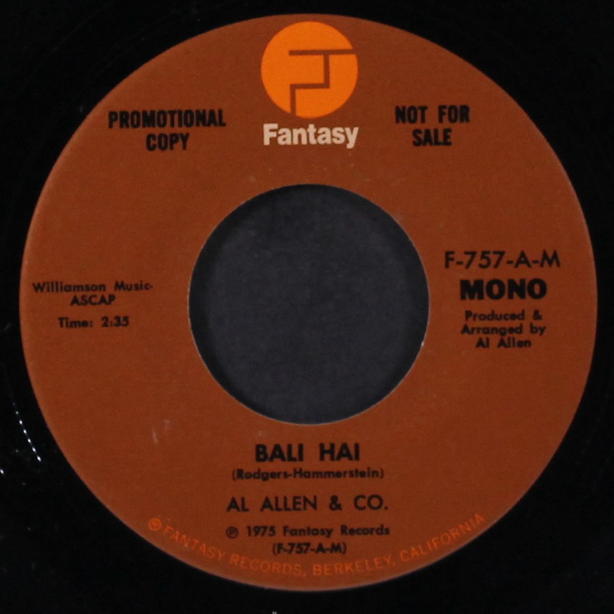 bali hai / mono by AL ALLEN & CO.