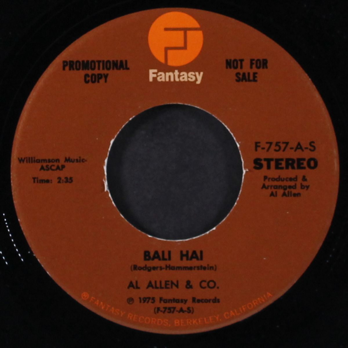 bali hai / mono by AL ALLEN & CO.