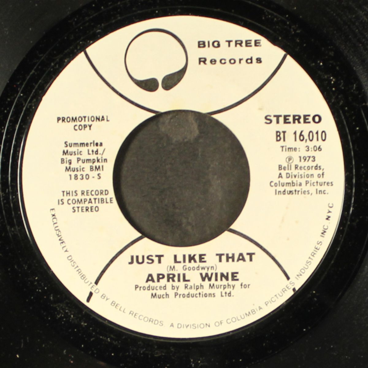 weeping widow / just like that by APRIL WINE