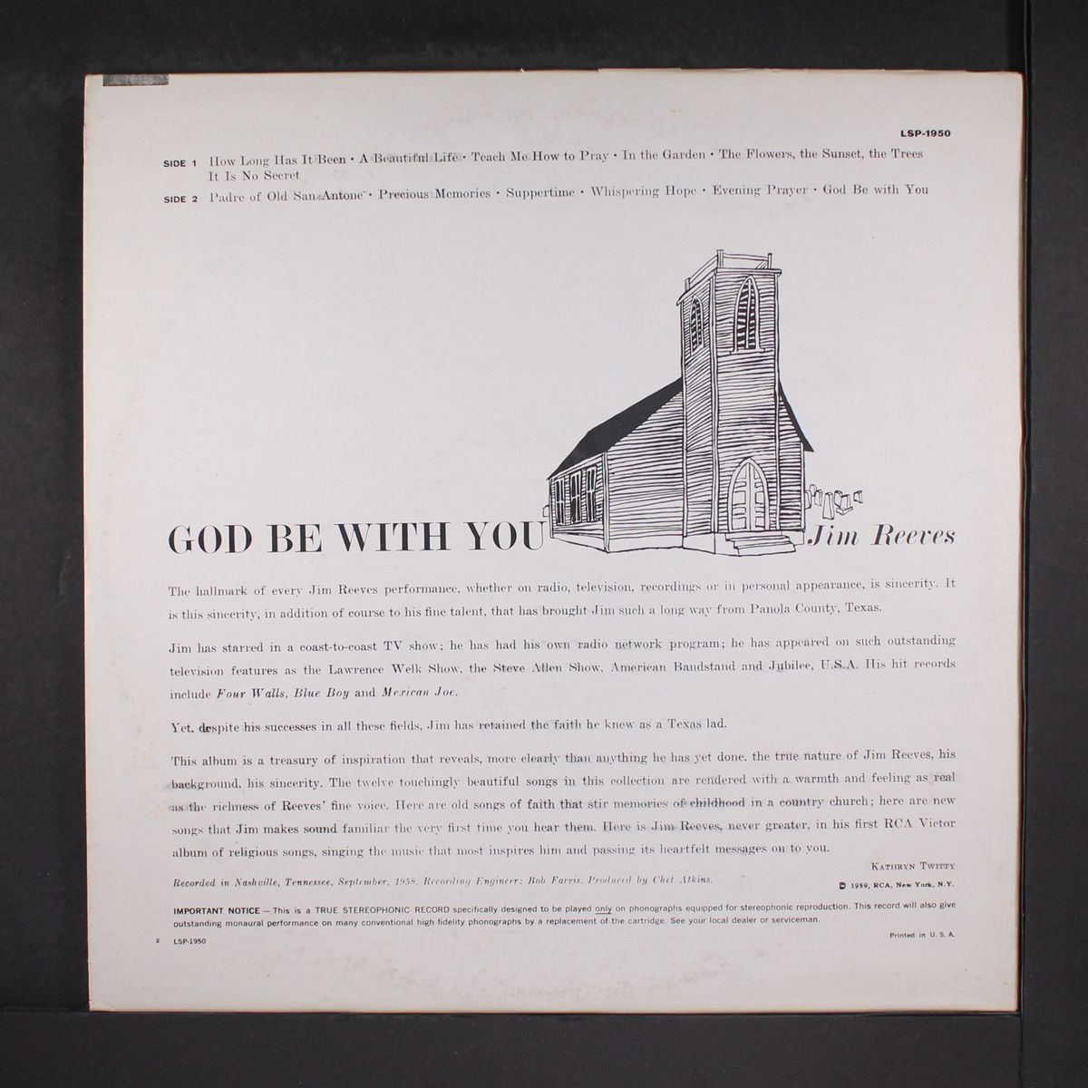 god be with you by JIM REEVES