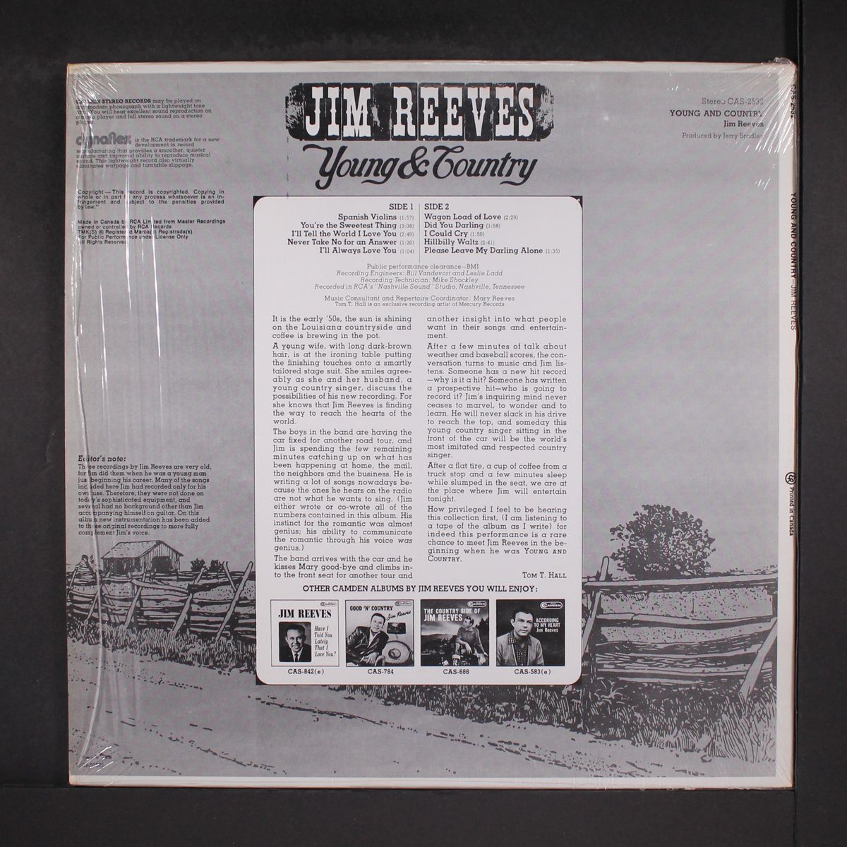 young & country by JIM REEVES
