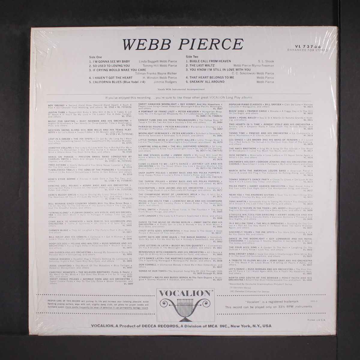 webb pierce by WEBB PIERCE