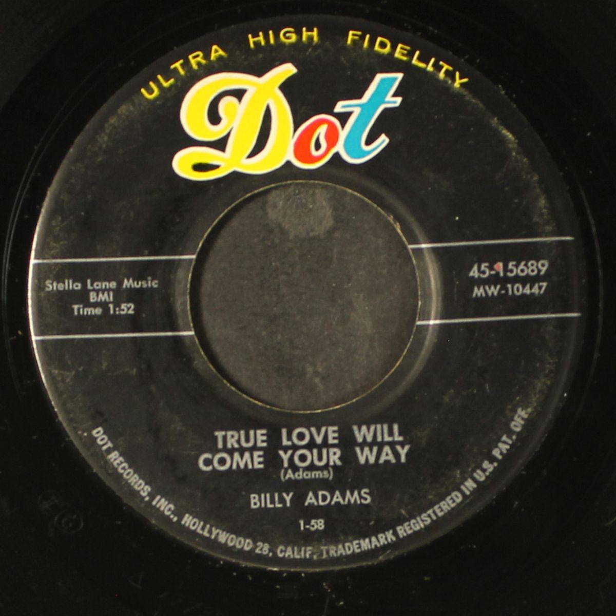 you heard me knocking / true love will come your way by BILLY ADAMS