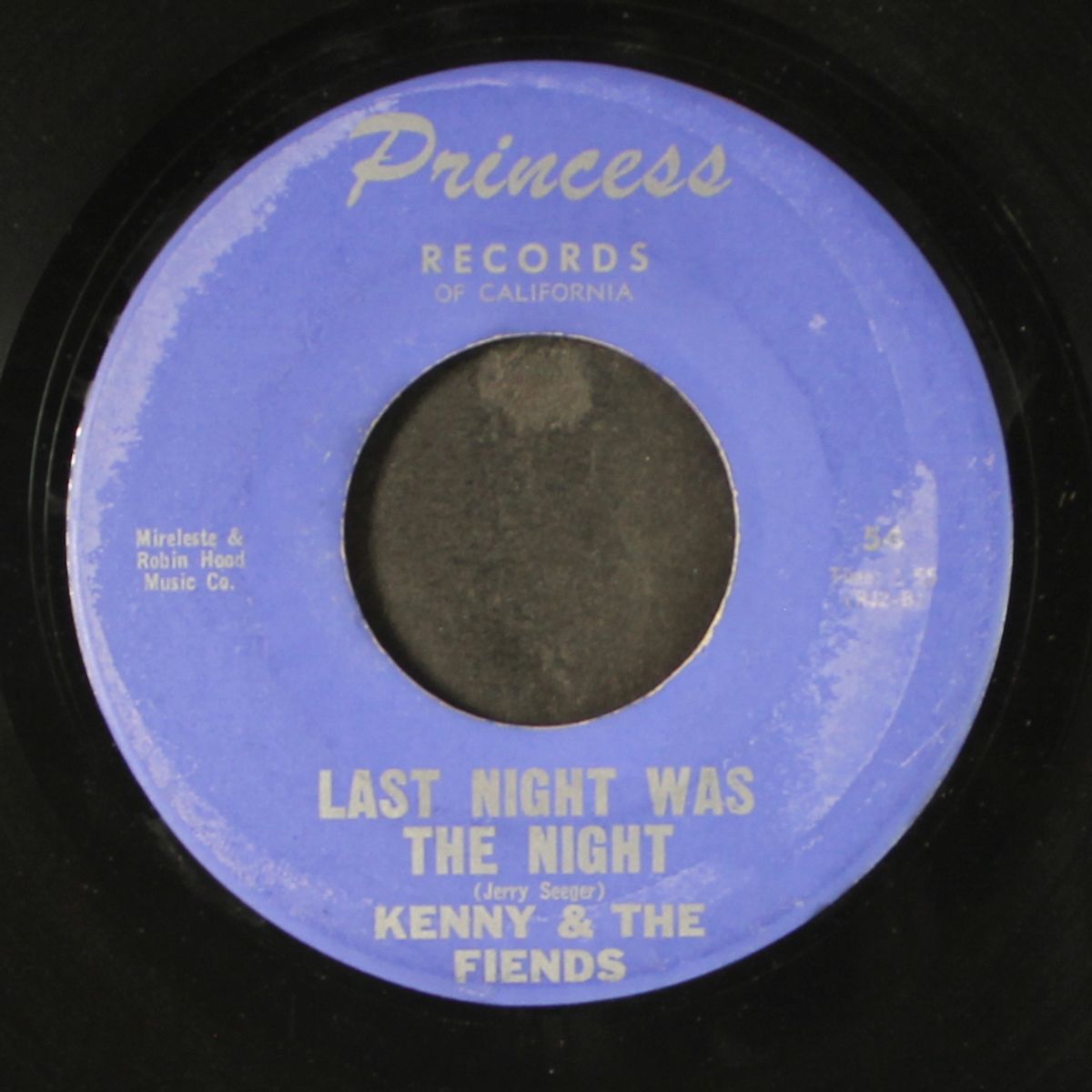 she kept doing him wrong / last night was the night by KENNY & THE FIENDS