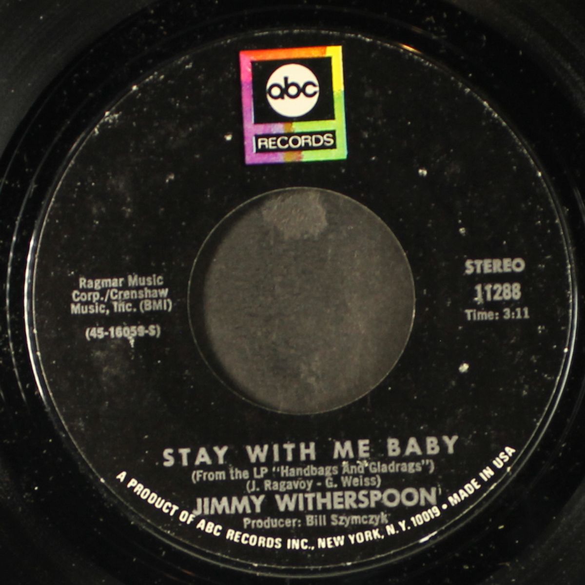 handbags and gladrags / stay with me baby by JIMMY WITHERSPOON