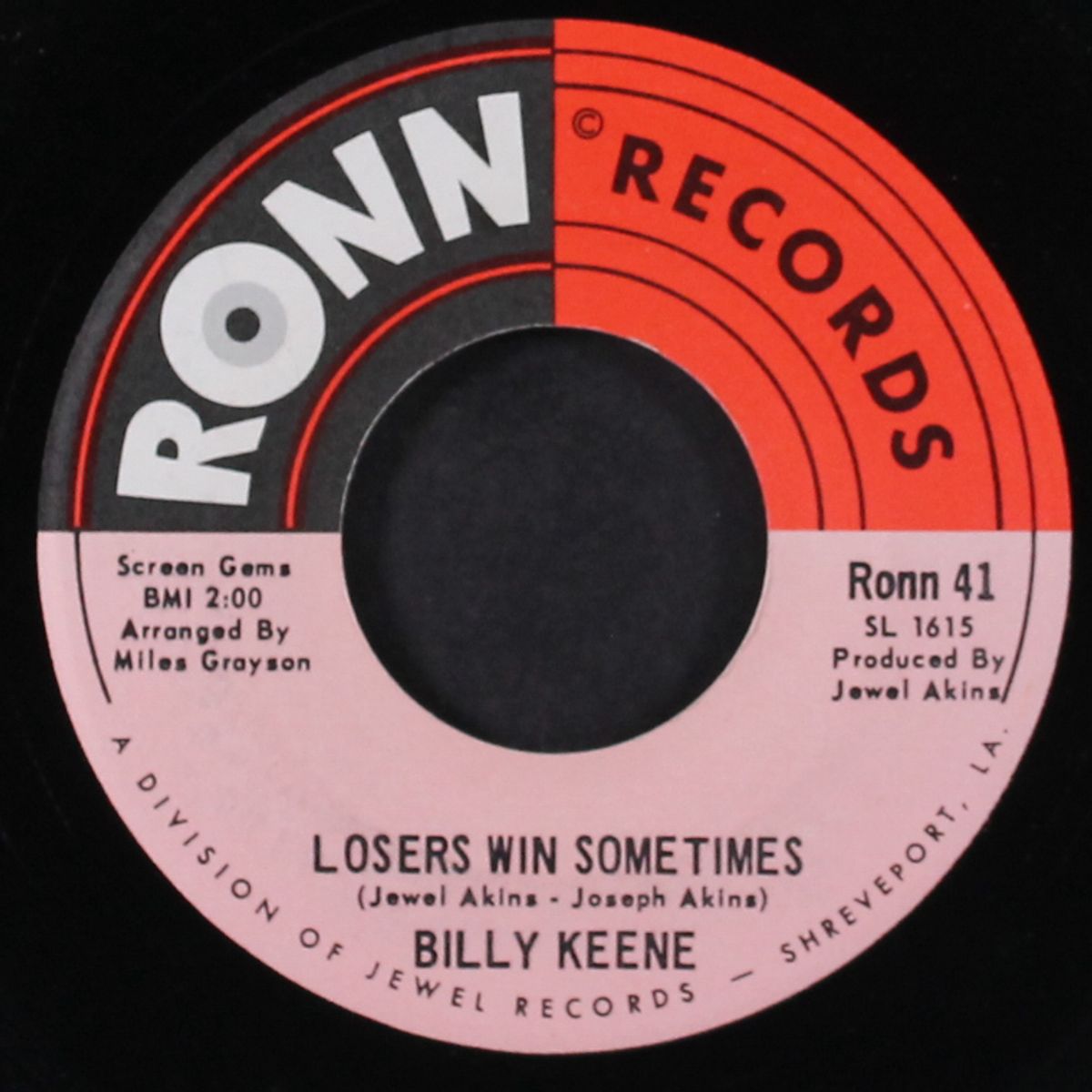 somebody please / losers win sometimes by BILLY KEENE