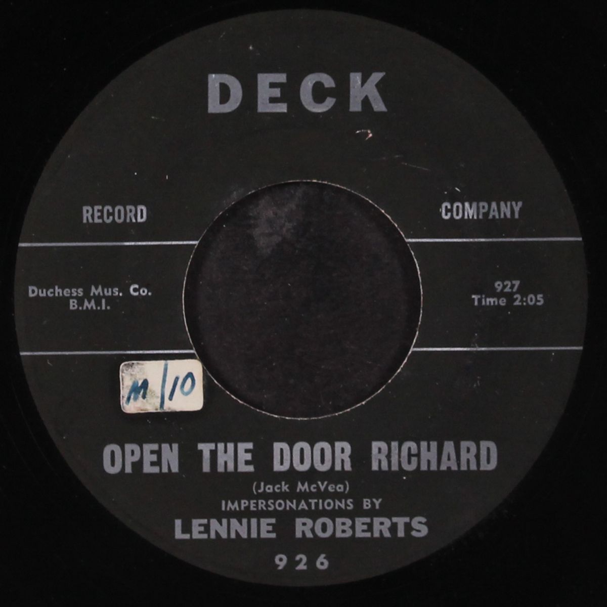 open the door richard / genevieve by LENNIE ROBERTS