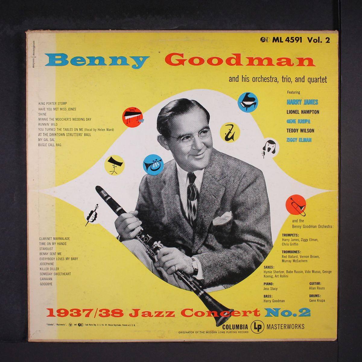 1937/38 jazz concert no. 2, vol. 2 by BENNY GOODMAN