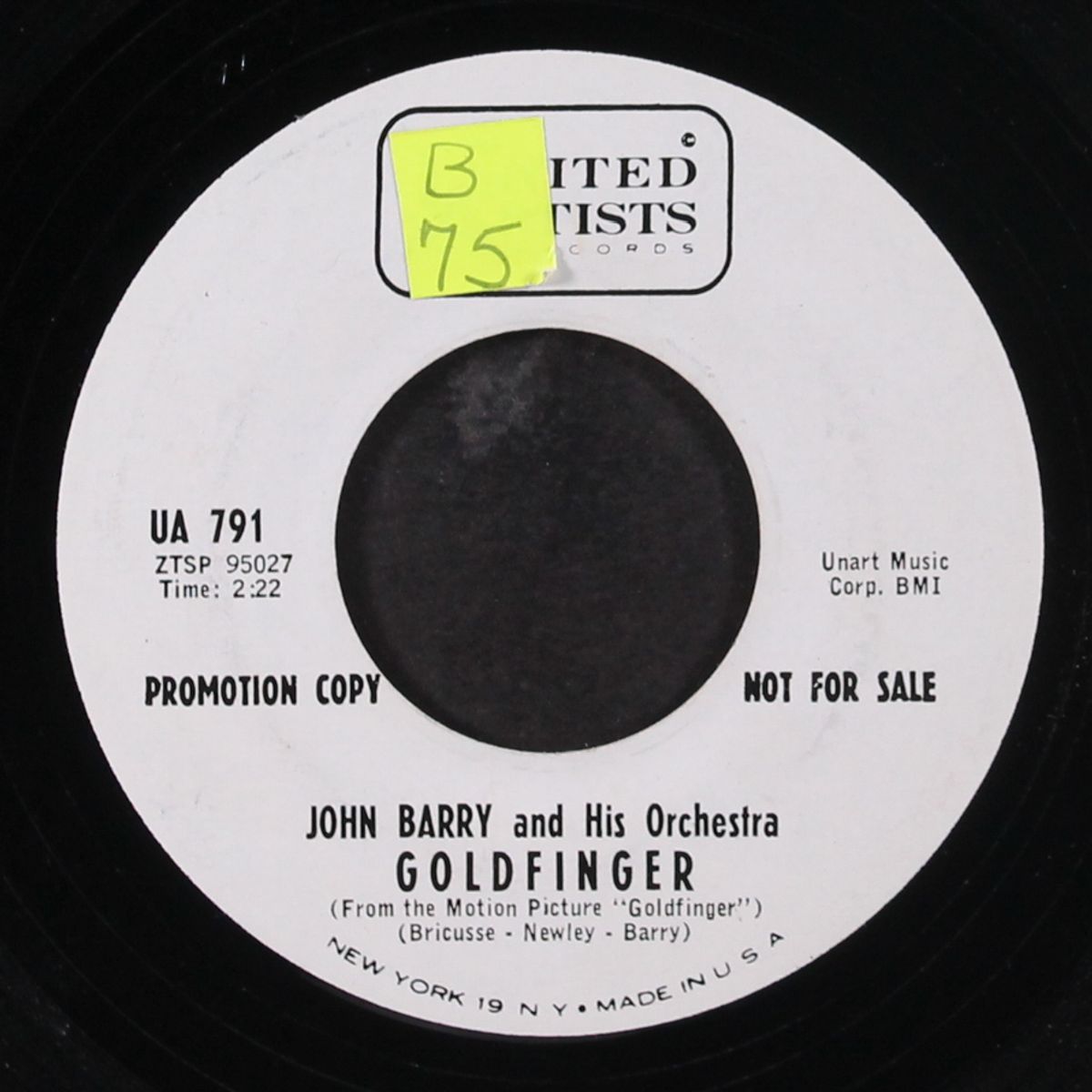 goldfinger / troubadour by JOHN BARRY