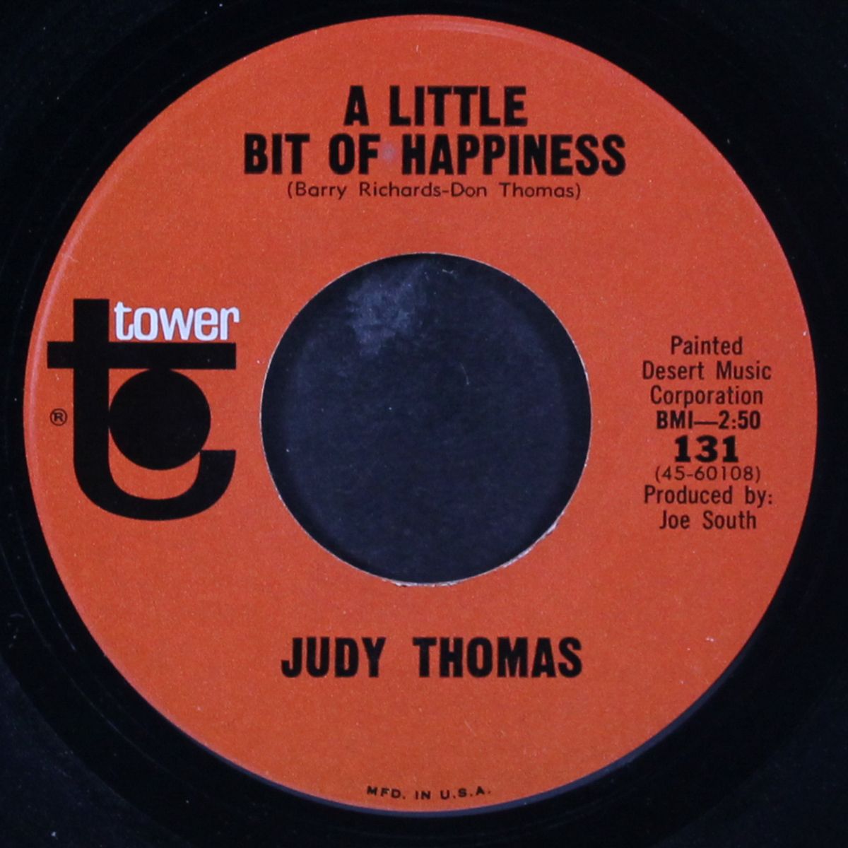 i don't know you / a little bit of happiness by JUDY THOMAS
