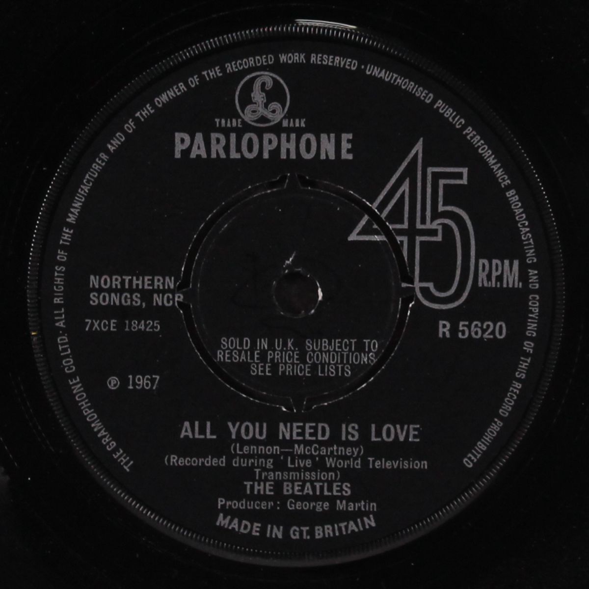 all you need is love / baby you're a rich man by BEATLES