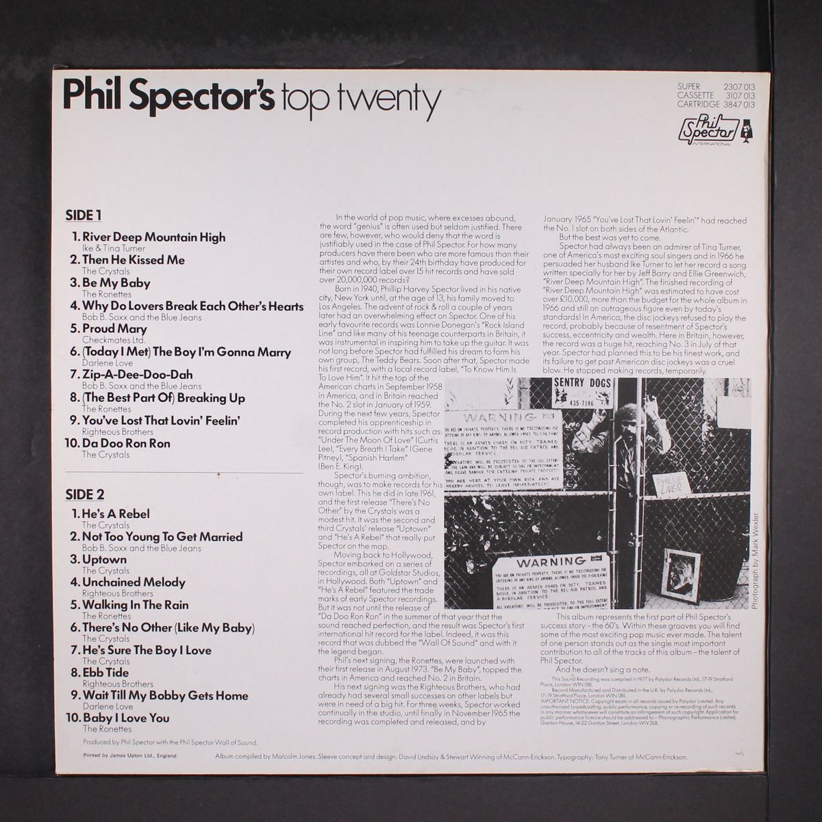 echoes of the 60's by PHIL SPECTOR