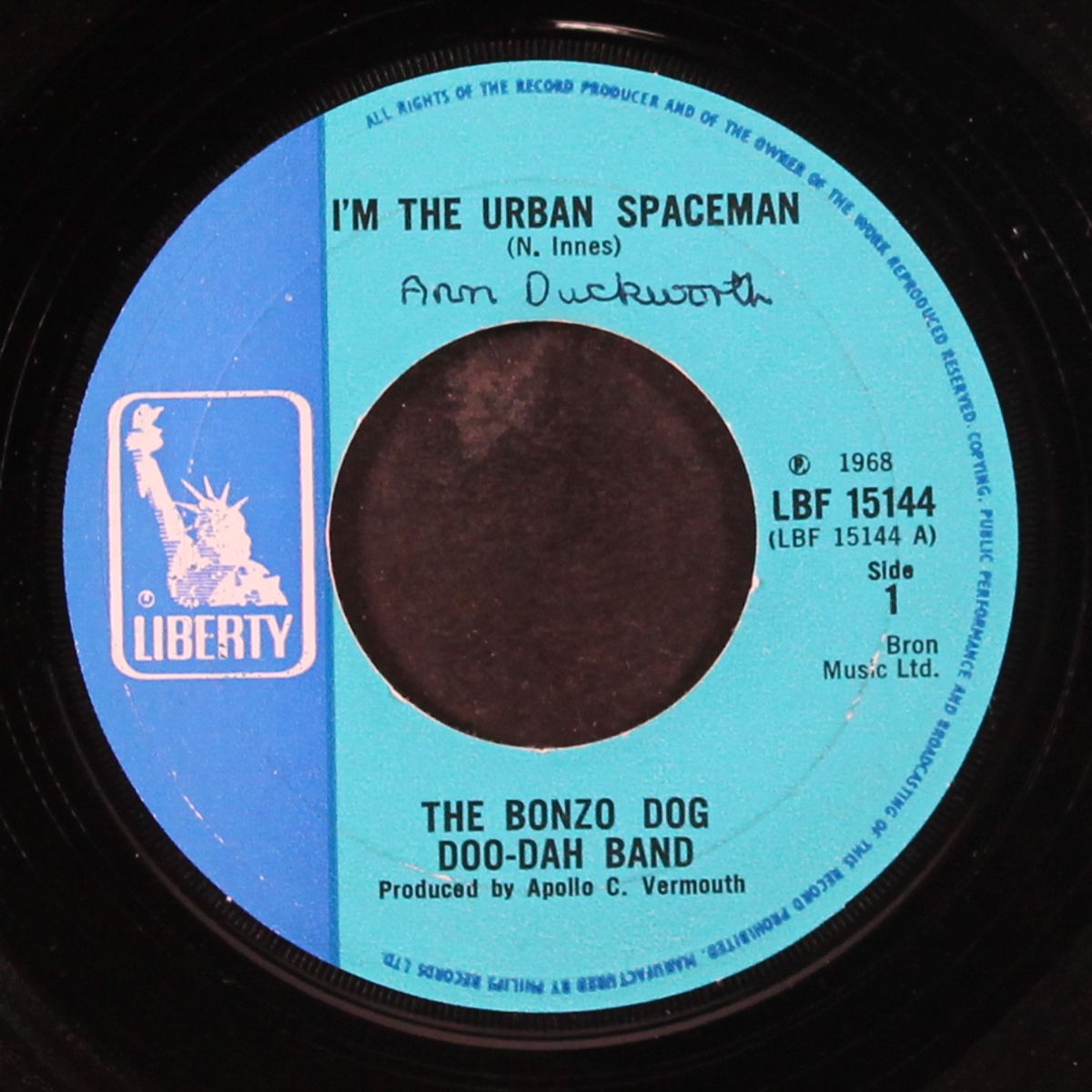 i'm the urban spaceman / canyons of your mind by BONZO DOG DOO DAH BAND