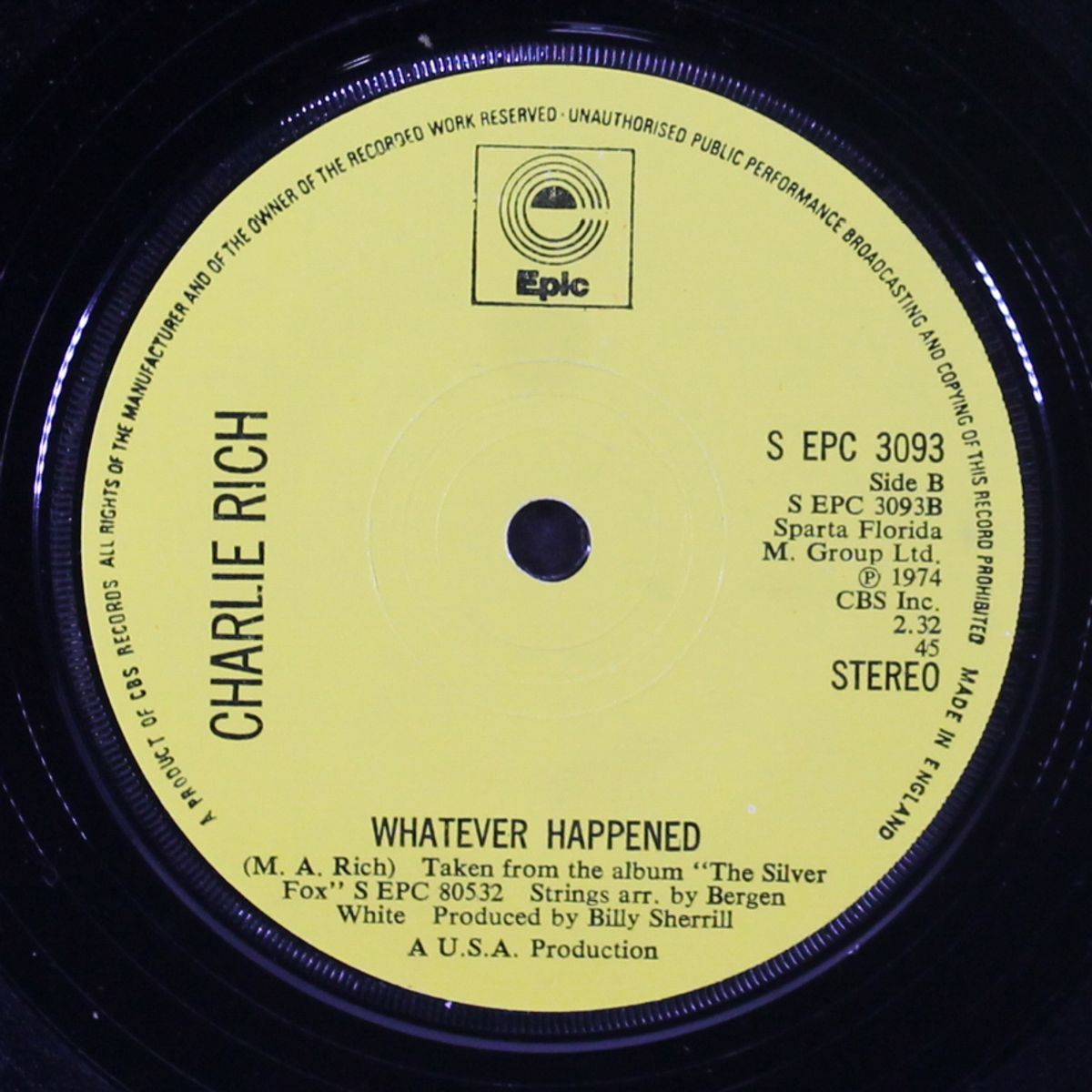 my elusive dreams by CHARLIE RICH