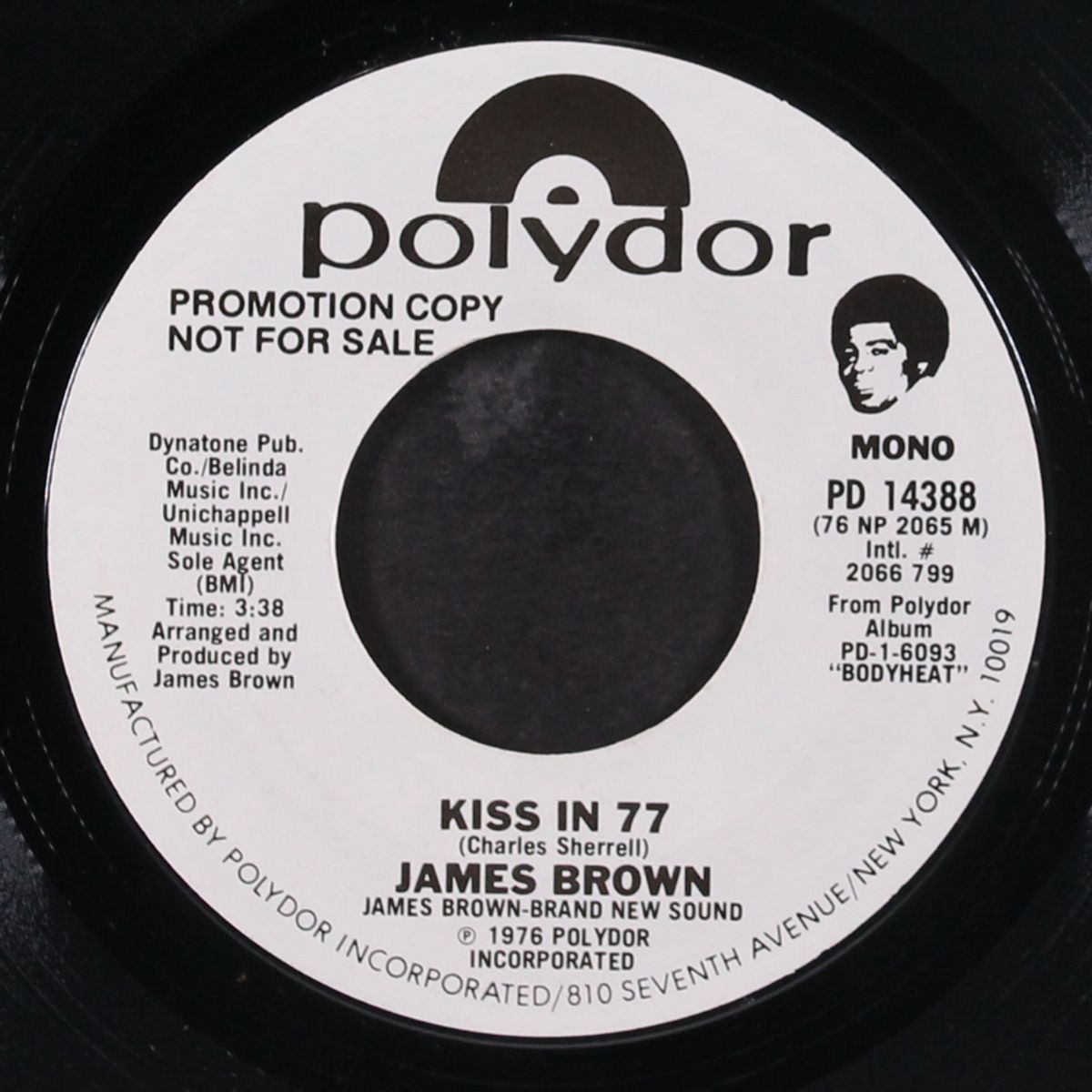 kiss in 77 by JAMES BROWN