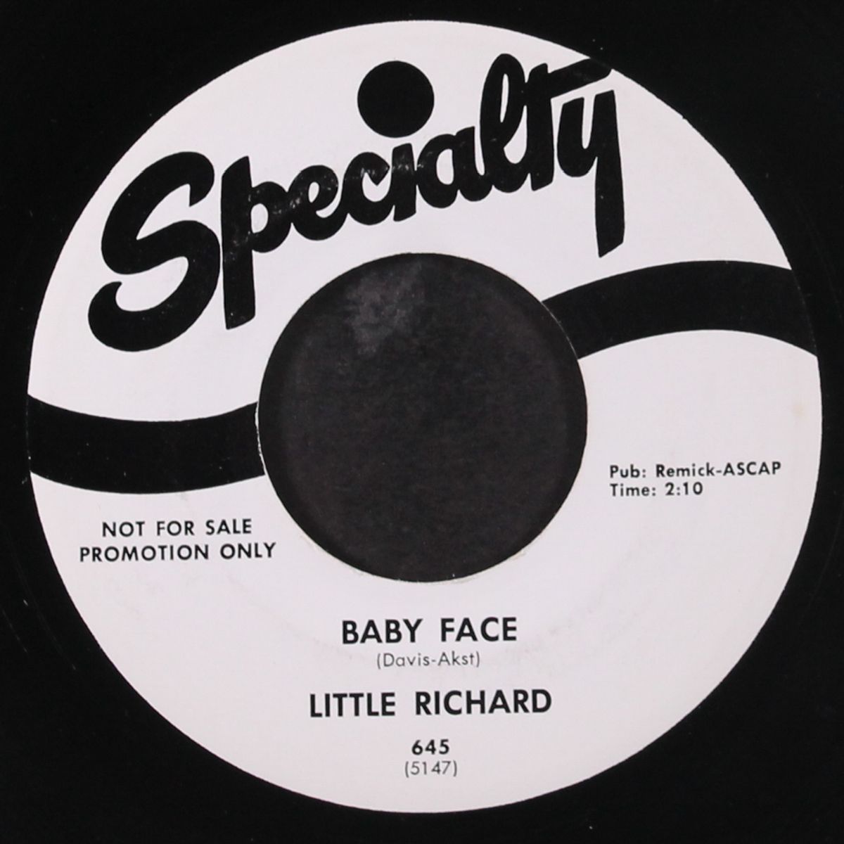 baby face by LITTLE RICHARD
