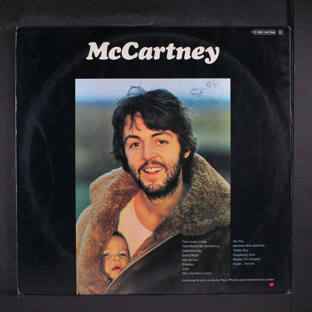mccartney by PAUL MCCARTNEY