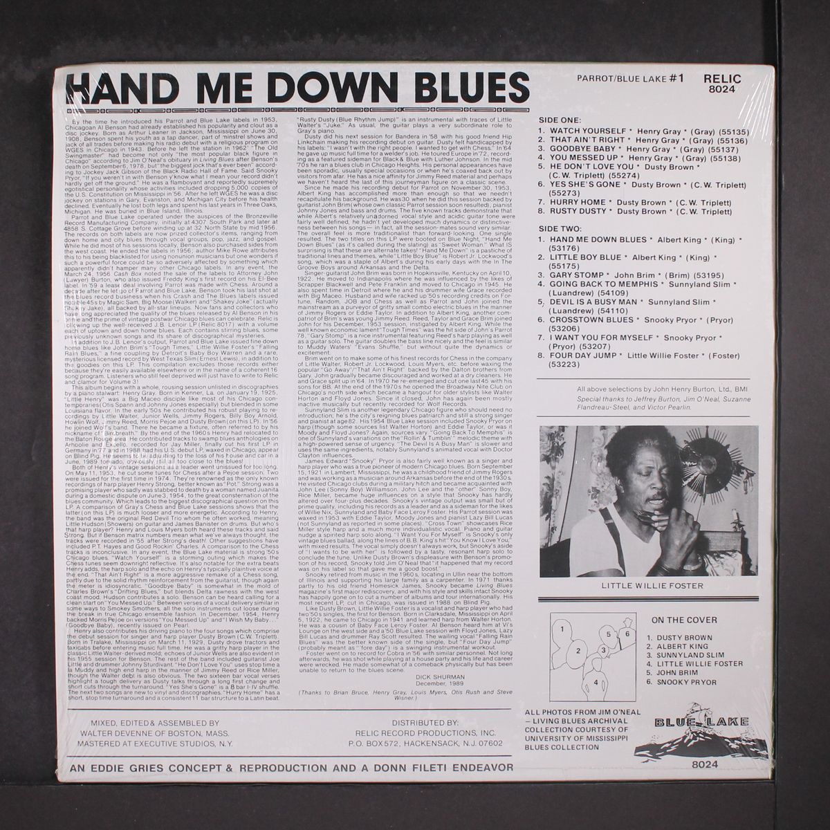 hand me down blues by VARIOUS