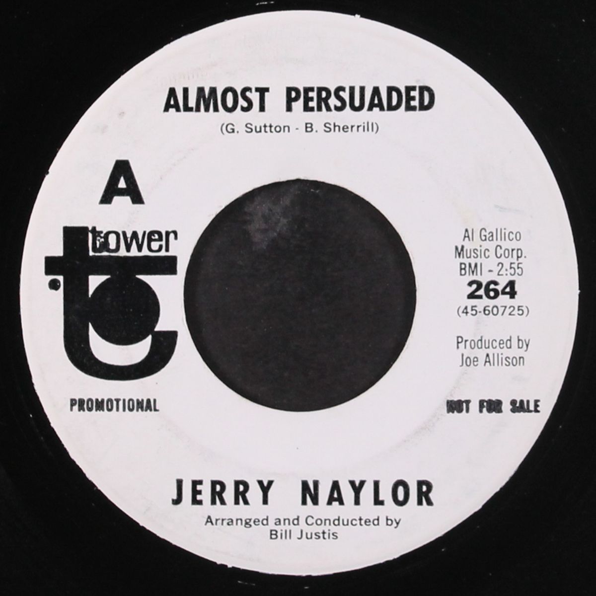almost persuaded / i'll get my lie the way i want it by JERRY NAYLOR