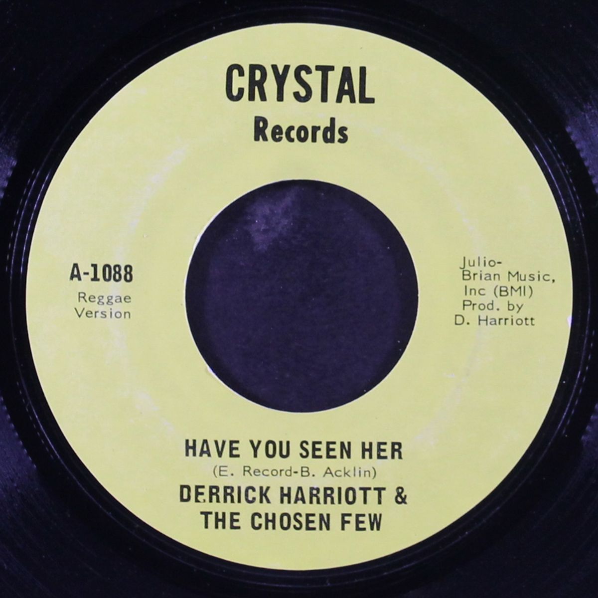 have you seen her / version by DERRICK HARRIOTT