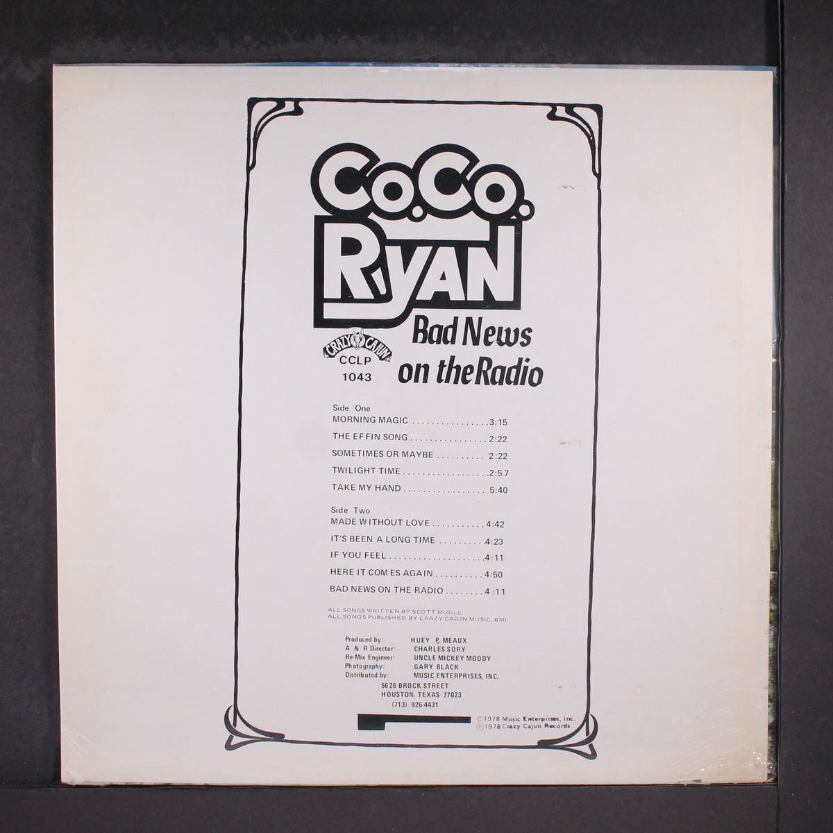 bad news on the radio by CO.CO. RYAN
