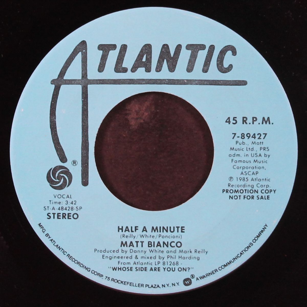 half a minute / same by MATT BIANCO