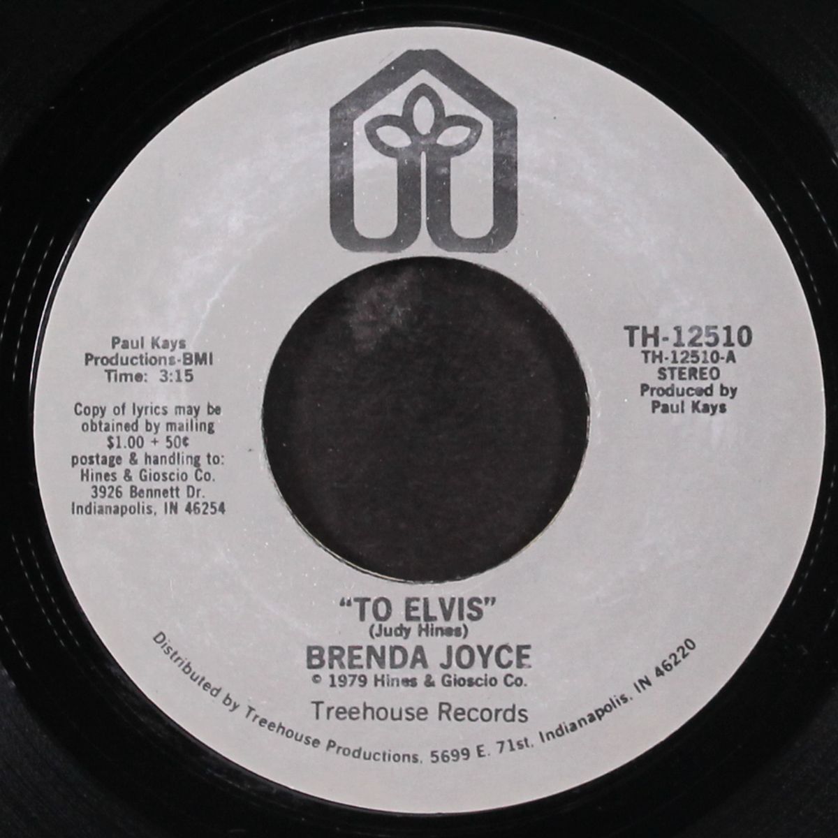 to elvis / tribute by BRENDA JOYCE