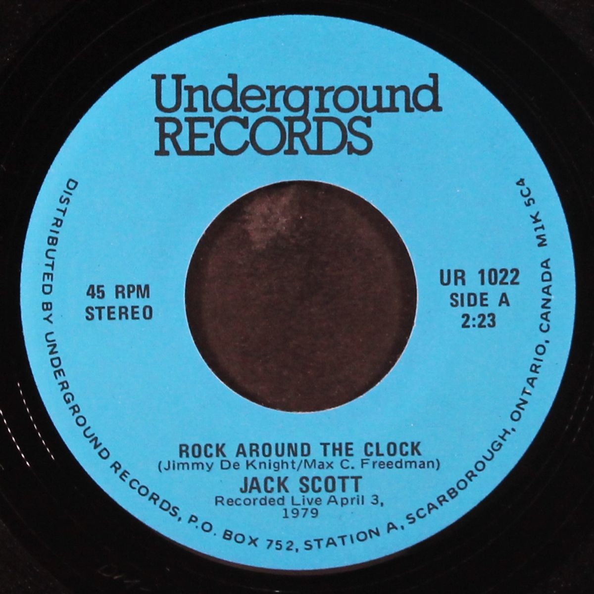 rock around the clock by JACK SCOTT