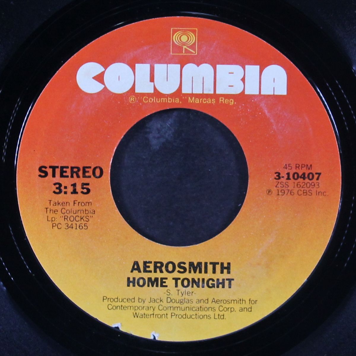 home tonight / pandora's box by AEROSMITH
